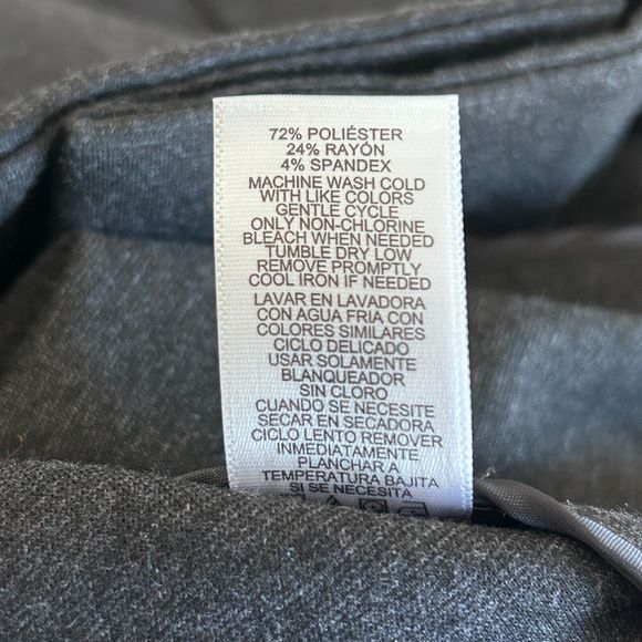 Catherine Malandrino Moto Jacket Size XXL Gray Knit Asymmetric Zipper Layering - Picture 8 of 8